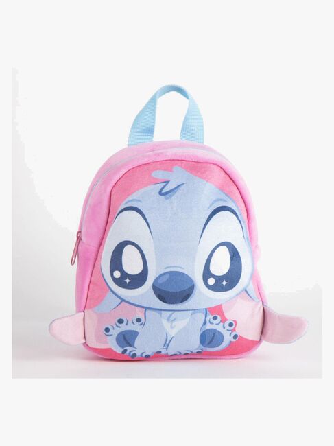 Disney Lilo & Stitch Plysj Ryggsekk, Lyserosa