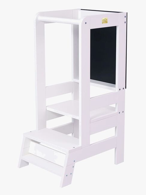 Meowbaby Læringstårn med Tegnebrett, Hvit