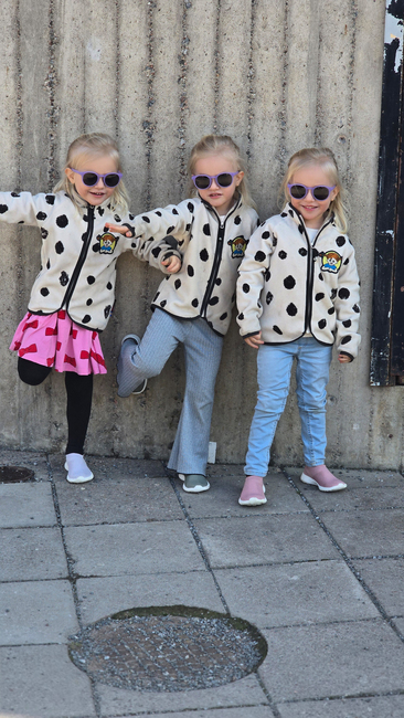 Geggamoja Fleecejakke Pippi Langstrømpe, Dots