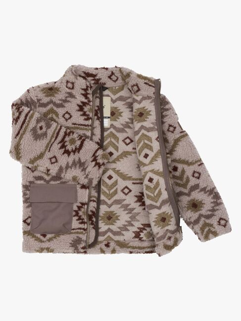 Mikk-Line Teddyjakke, Cloud Gray