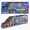 Teamsterz Metro City Lekesett Auto Transporter med 8 Biler