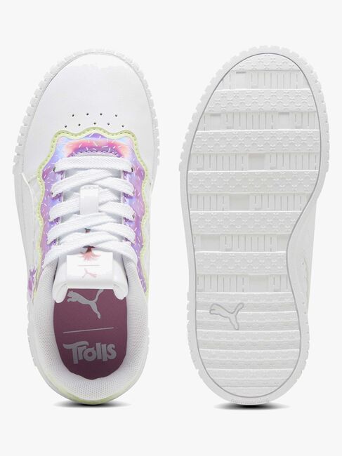 Puma Carina 2.0 Trolls 2 PS Sneakers, Hvit
