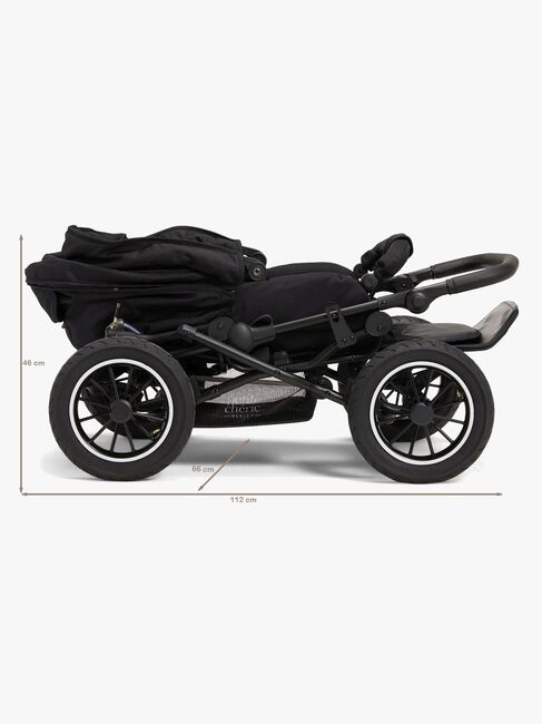 Petite Chérie Solide+ Sportsvogn, Black