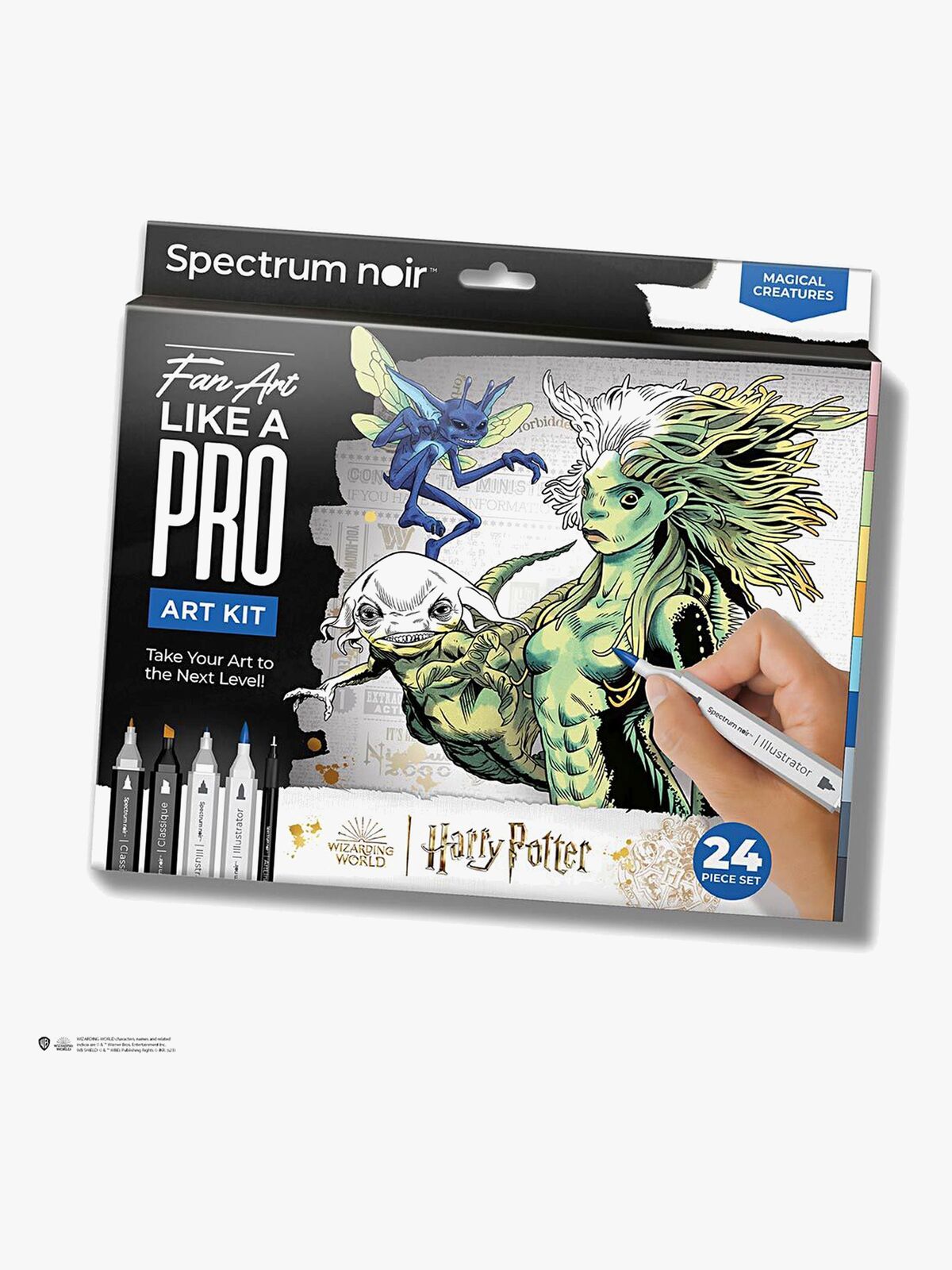 Spectrum Noir Illustrasjonssett Harry Potter Magiske Vesener