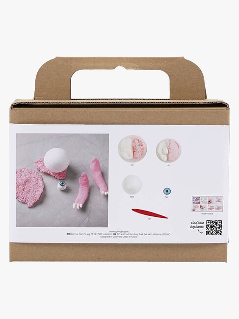 Creativ Company Hobbysett Mini Lufttørkende Leire Monster Sally