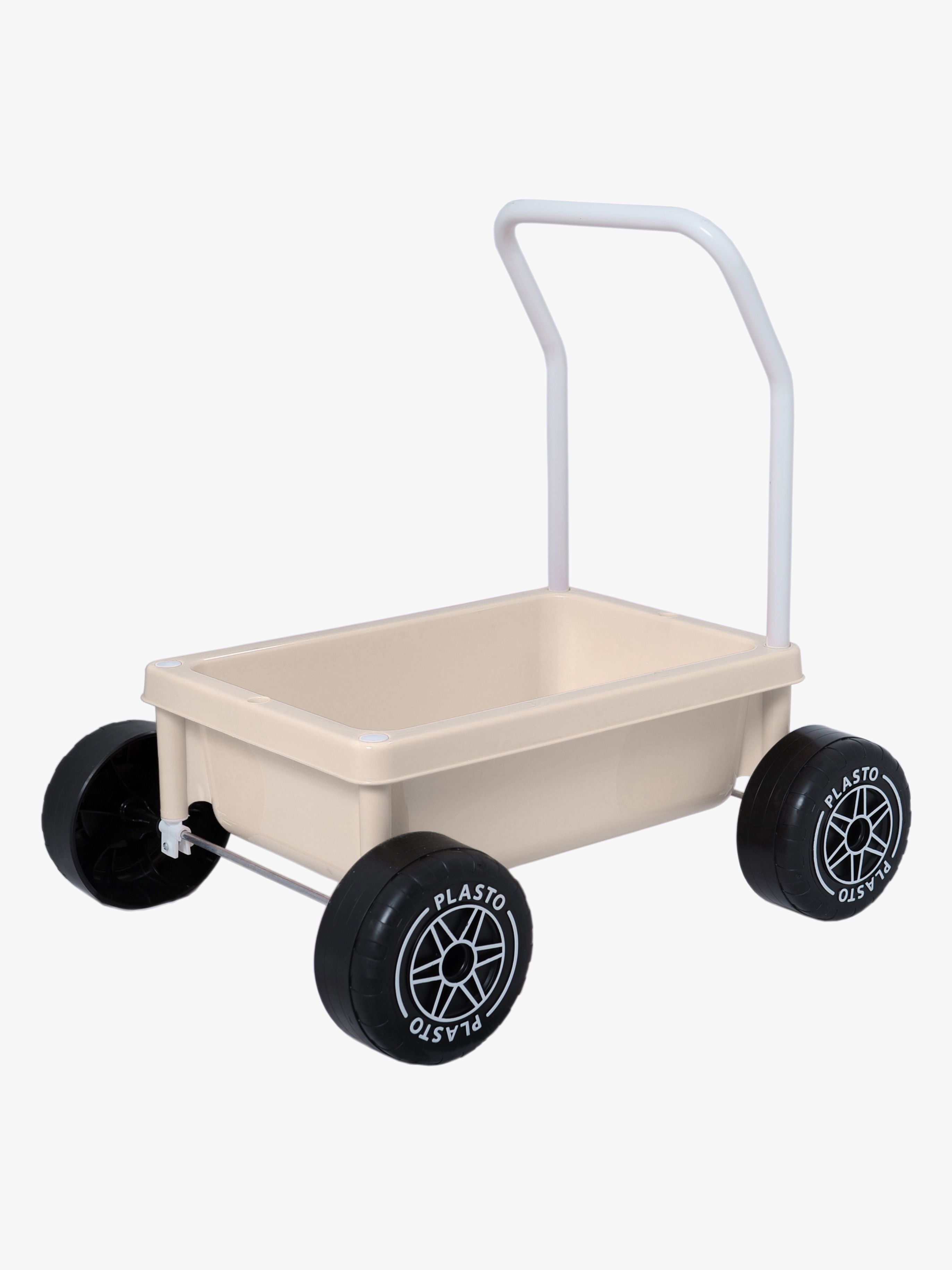 Plasto Gåvogn, Beige - Gåvogner