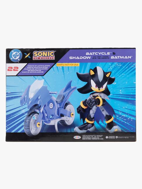 Sonic Lekesett Shadow med Batcycle