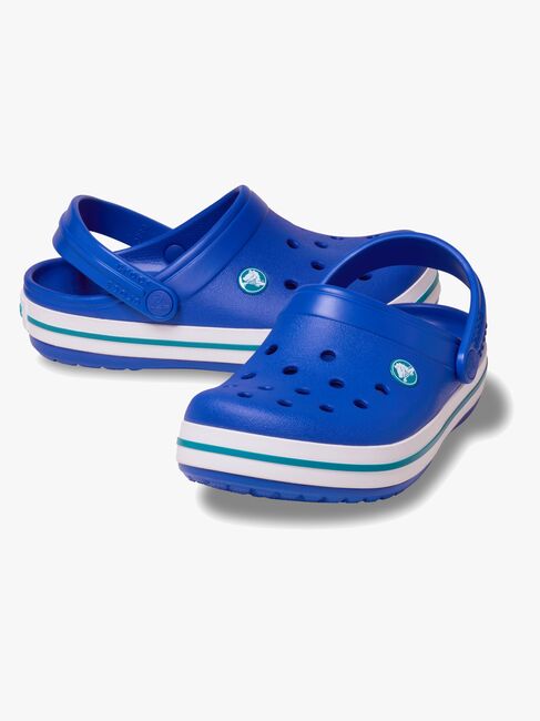 Crocs Crocband Tøfler, Blue Bolt/Turbo Teal