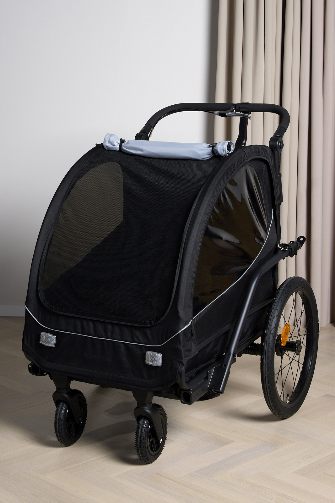 Beemoo Activity Sport Lite Sykkelvogn, Black