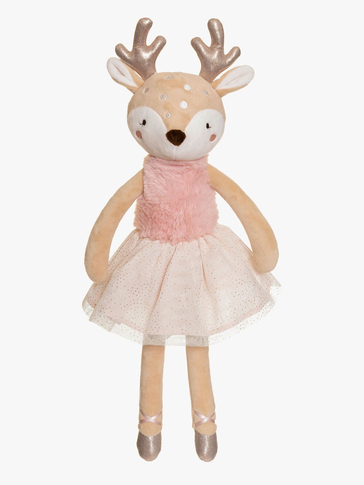 Teddykompaniet Ballerinas Rådyr Ruth 40 cm, Rosa