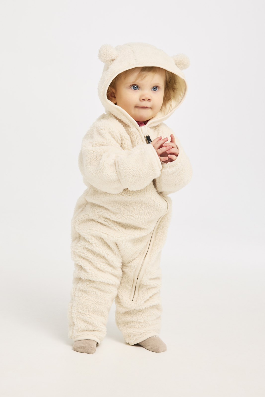 Nordbjørn Lou Fleecedress, Birch