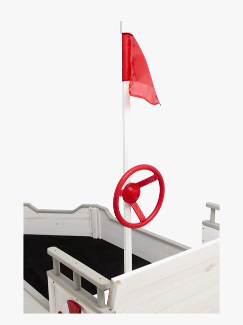 Woodlii Sandkasse i Tre Båt, Hvit