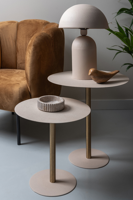 PresentTime Boaz Large Bordlampe, Warm Grey