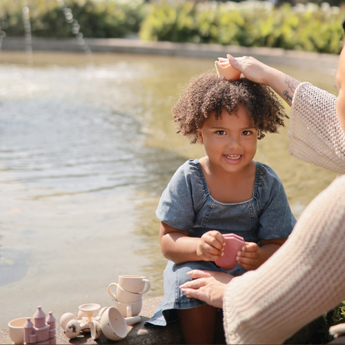 Mushie Badeleker Prinsesse 4-Pakk