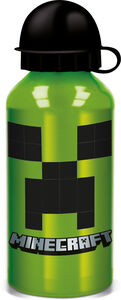 Minecraft Vannflaske 400 ml, Grønn
