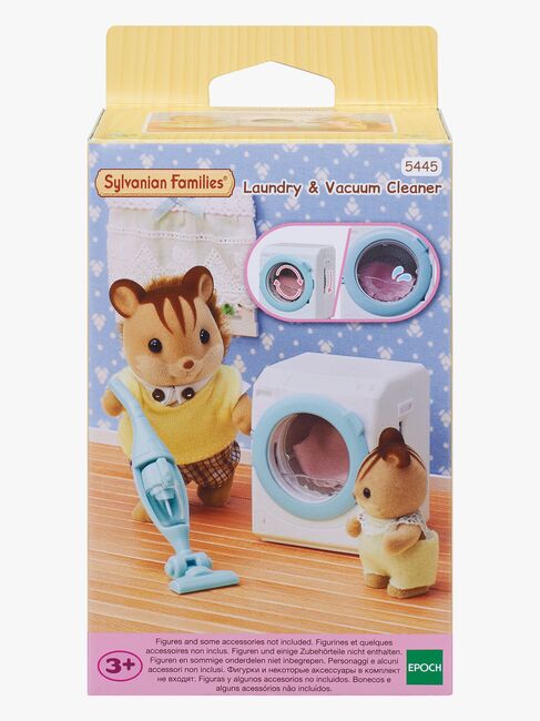Sylvanian Families Dukkemøbler Rengjøringssett Klesvask & Støvsuger