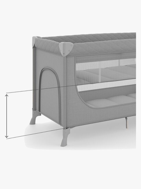 Kinderkraft LEODY UP Reiseseng, Grey