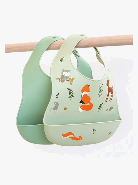 A Little Lovely Company Silikonsmekke 2-Pack, Skogsvenner