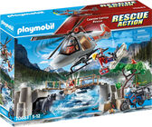 Playmobil 70663 Rescue Action Lekesett Canyon Copter Rescue