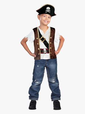 Magic Flip Kostyme Sjørøver 110-116 cm