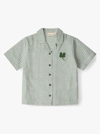 That's Mine Ino Skjorte, Green Stripe