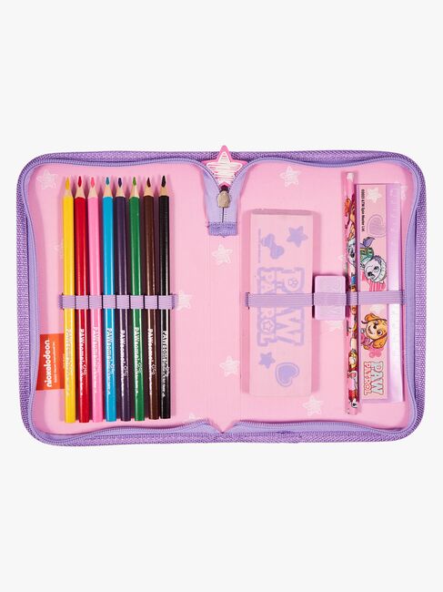 Paw Patrol Pennal med 8 Fargeblyanter