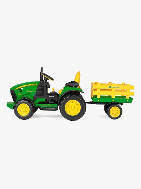 Peg Perego John Deere Eltraktor med Tilhenger