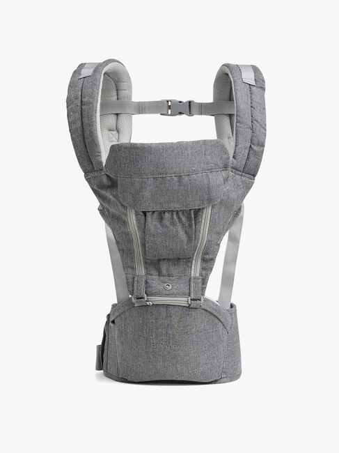 Beemoo CARE Carry Comfort 4-in-1 Bæresele & Hoftebærer, Grey