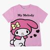 Hello Kitty My Melody T-skjorte, Rosa
