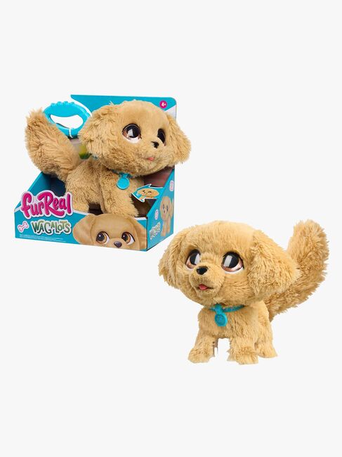 Fur Real Wag-A-Lots Interaktiv Leke Golden Retriever