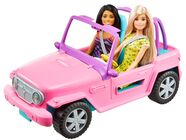 Barbie Dukke Med Venninne og Bil