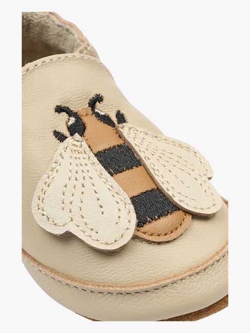 Mikk-Line Leather Tøfler, Bees