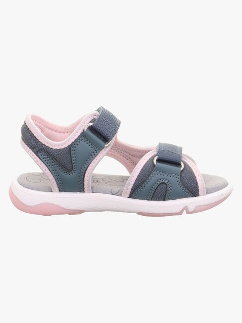 Superfit Pebbles Sandaler, Blå/Rosa