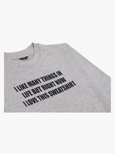 Luca & Lola Filippa Genser, Grey Melange