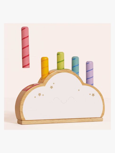 Le Toy Van Rainbow Cloud  Pop-up Aktivitetsleke