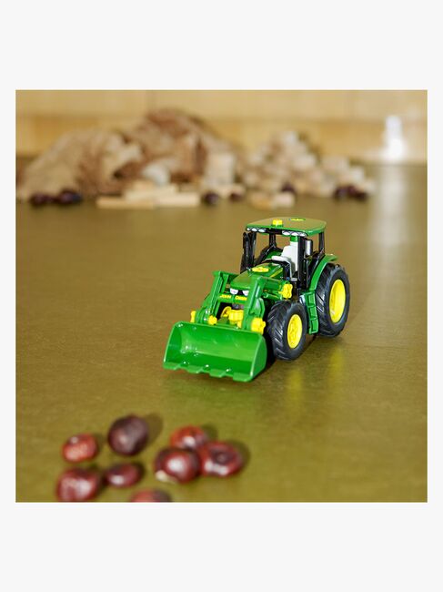 John Deere 6215R Traktor med Transportvogn 1:24