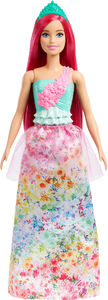 Barbie Dreamtopia Dukke med Rosa Hår Prinsesse