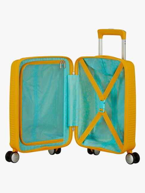 American Tourister Soundbox Mini Koffert 22L, Golden Yellow