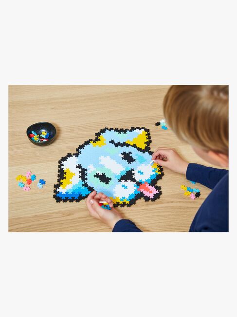 Plus-Plus Puzzle By Number Byggesett Hundevalp 500 Deler