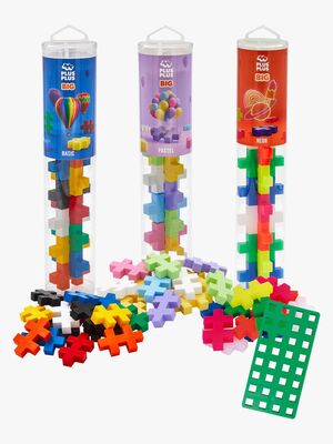 Plus-Plus BIG Byggesett med Bunnplate & Tube 3x15 Deler