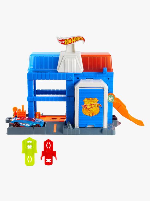 Hot Wheels City Downtown Politistasjon