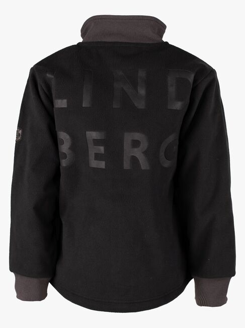 Lindberg Stormy  Vindtett Vindfleecejakke, Svart