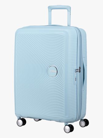 American Tourister Soundbox Spinner Trillekoffert 71,5L, Pastel Blue