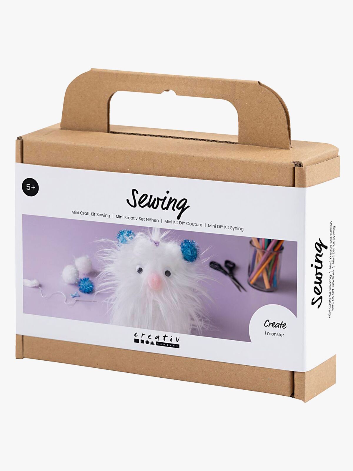 Creativ Company Hobbysett Mini Sying Monster