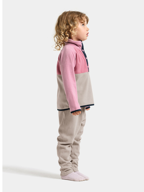 Didriksons Monte Fleecegenser, Heather Pink