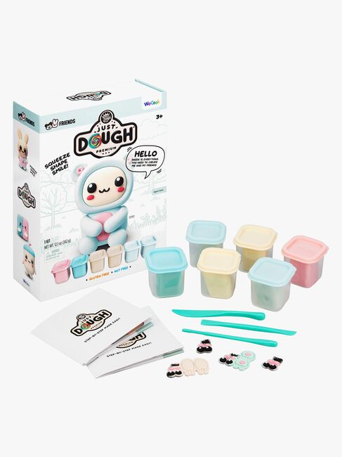 Just Dough Lufttørkende Leire Bjørn 57 g, 6-Pakk