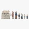 Bloomingville MINI Trefigurer Familien Wilton 6 Stk