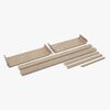 Flexa Junior Sengeforlengning Sett, Oak Clear lacq