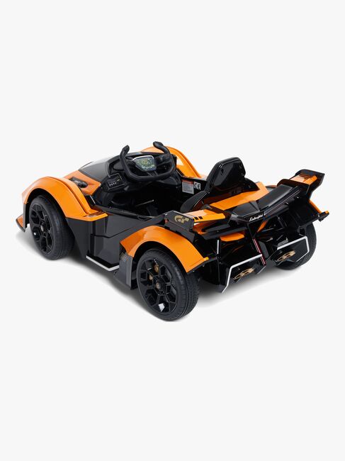 Lamborghini Vision Gran Turismo Elbil, Oransje