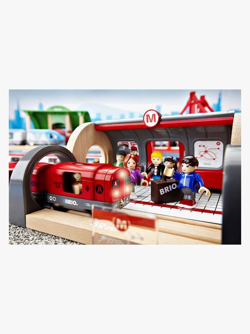 BRIO World 33513 Togbane Undergrunnssett